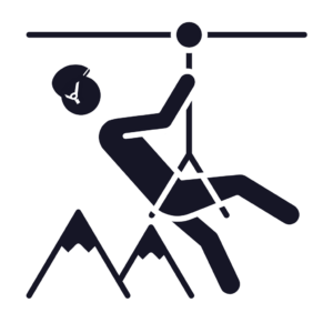 ziplining icon
